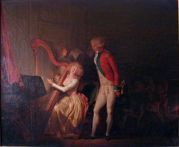 Wikioo.org - The Encyclopedia of Fine Arts - Painting, Artwork by Louis Léopold Boilly - Le Concert improvisé, ou le Prix de l'Harmonie