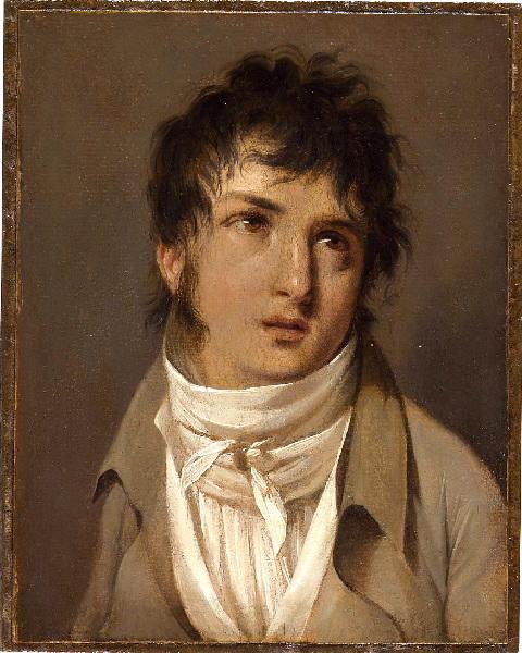 Wikoo.org - موسوعة الفنون الجميلة - اللوحة، العمل الفني Louis Léopold Boilly - Portrait du compositeur François Adrien Boïeldieu (Rouen, 1775 Jarcy, 1834)