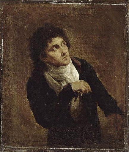 Wikioo.org - สารานุกรมวิจิตรศิลป์ - จิตรกรรม Louis Léopold Boilly - PORTRAIT DE FRANÇOIS JOSEPH TALMA (1763 1826), TRAGEDIEN