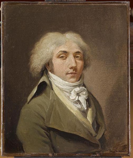 WikiOO.org - Encyclopedia of Fine Arts - Maalaus, taideteos Louis Léopold Boilly - Autoportrait vers 1793