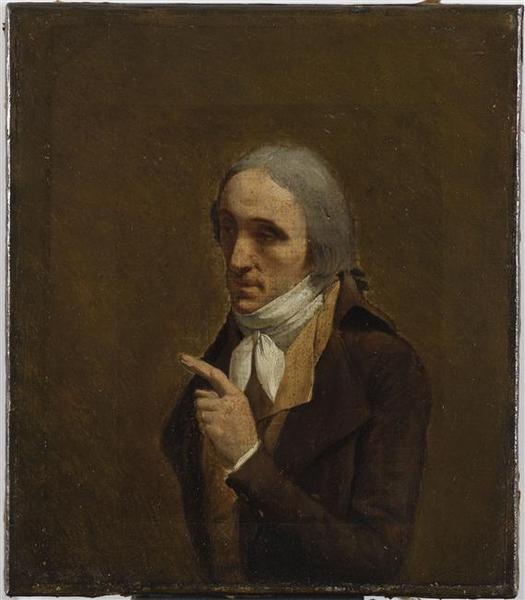 Wikioo.org - The Encyclopedia of Fine Arts - Painting, Artwork by Louis Léopold Boilly - Portrait de Hoffmann