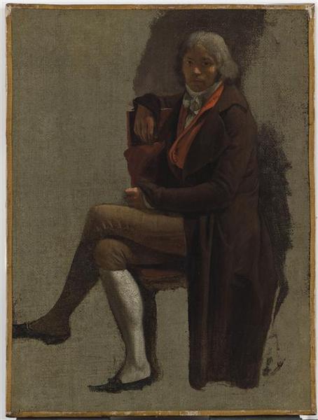 WikiOO.org - Encyclopedia of Fine Arts - Malba, Artwork Louis Léopold Boilly - Portrait de Girodet de Trioson (1767 1824)
