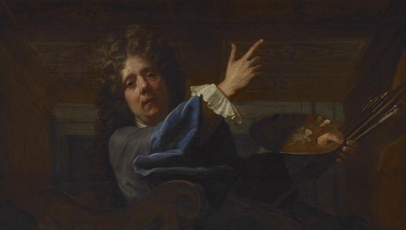 WikiOO.org - Encyclopedia of Fine Arts - Maleri, Artwork Jean Baptiste Jouvenet - Autoportrait