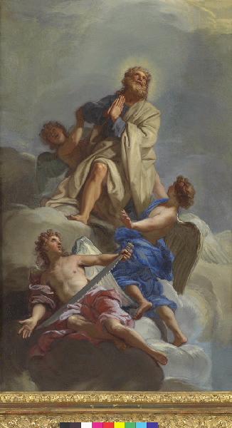 Wikioo.org – L'Enciclopedia delle Belle Arti - Pittura, Opere di Jean Baptiste Jouvenet - Santo Simon