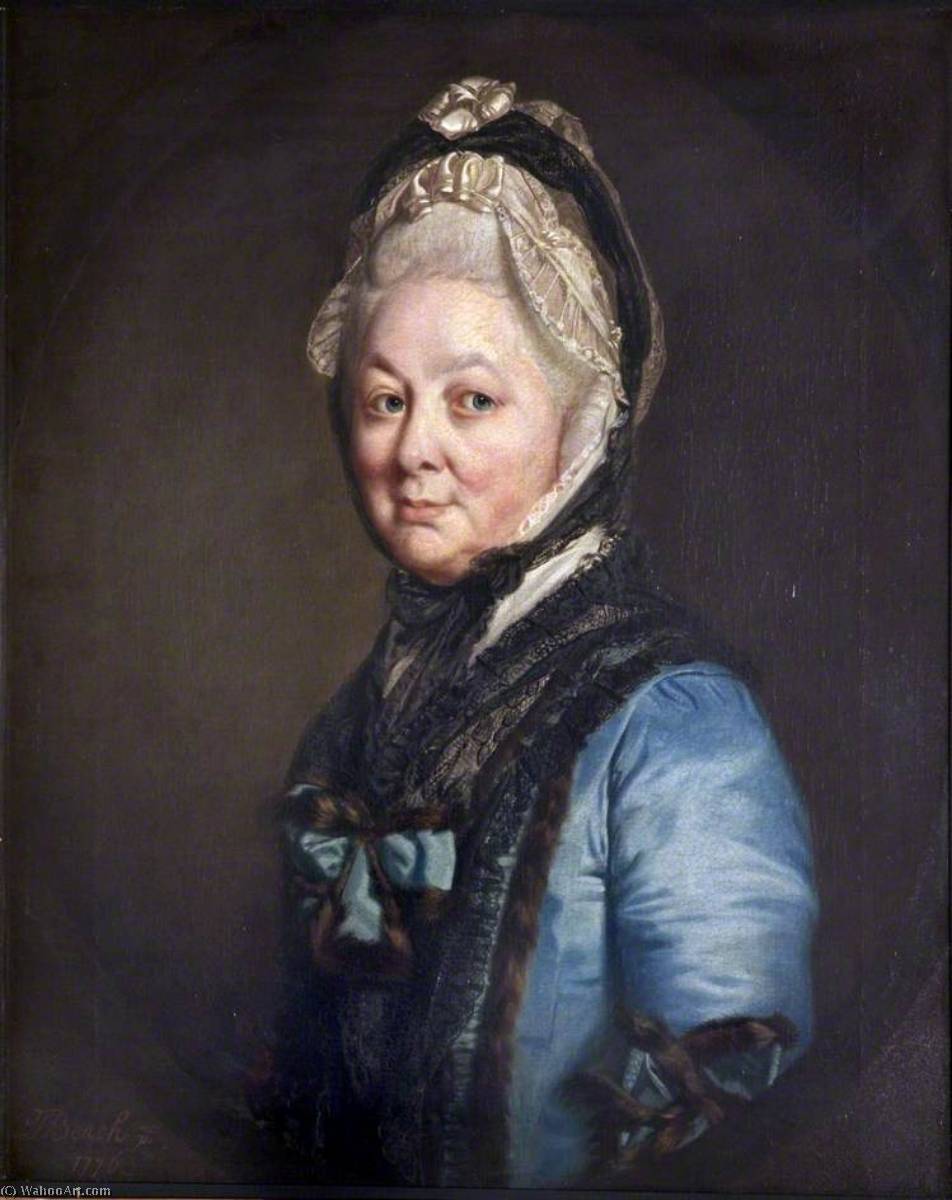 WikiOO.org - Enciklopedija dailės - Tapyba, meno kuriniai Thomas Beach - The Honourable Mrs Craven