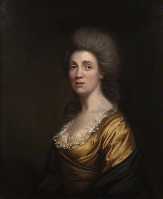 WikiOO.org - Εγκυκλοπαίδεια Καλών Τεχνών - Ζωγραφική, έργα τέχνης Thomas Beach - Mrs Charles Davis (1726–1782)