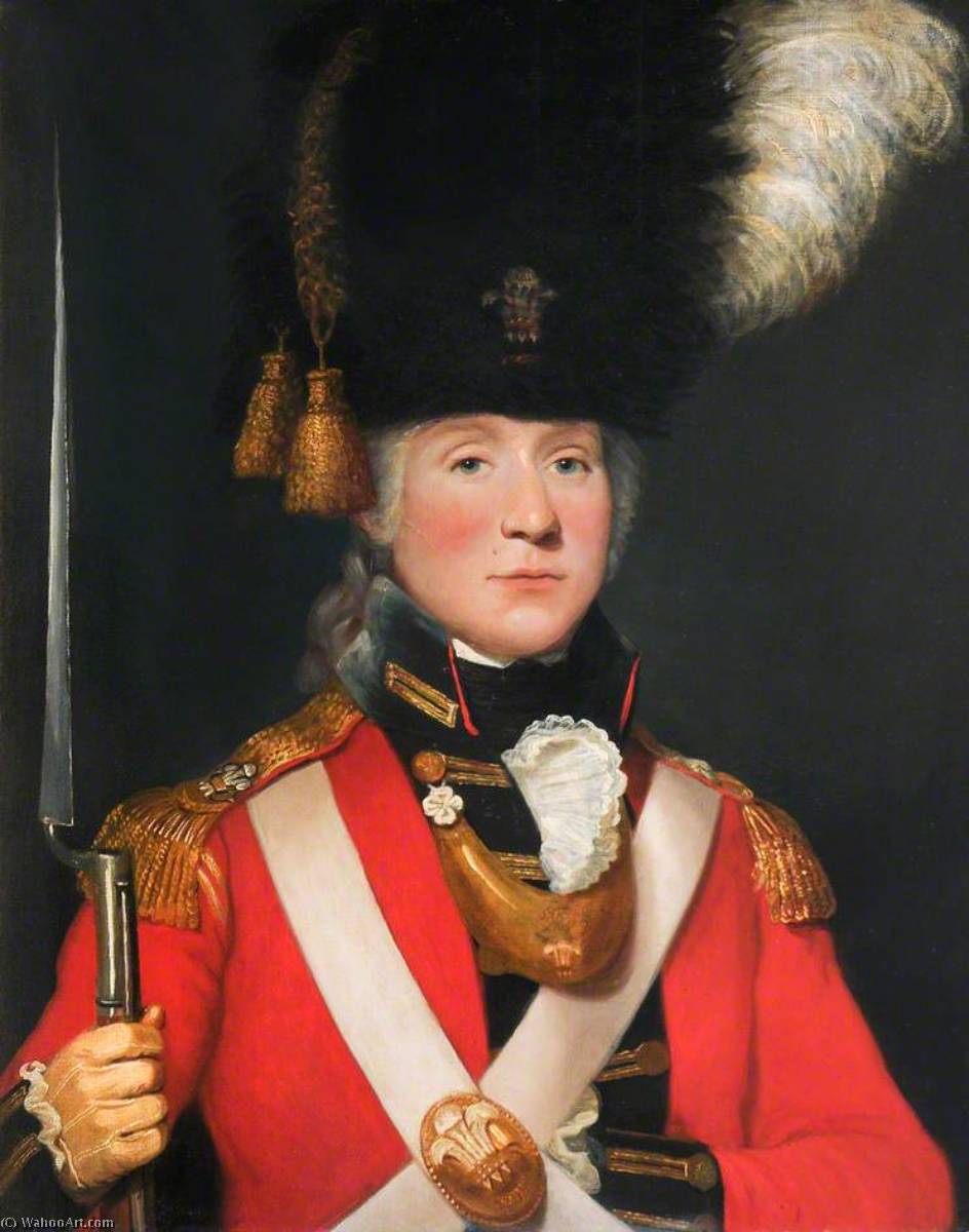 Wikioo.org - สารานุกรมวิจิตรศิลป์ - จิตรกรรม Thomas Beach - Colonel George Worden Baynton (1738–1806)