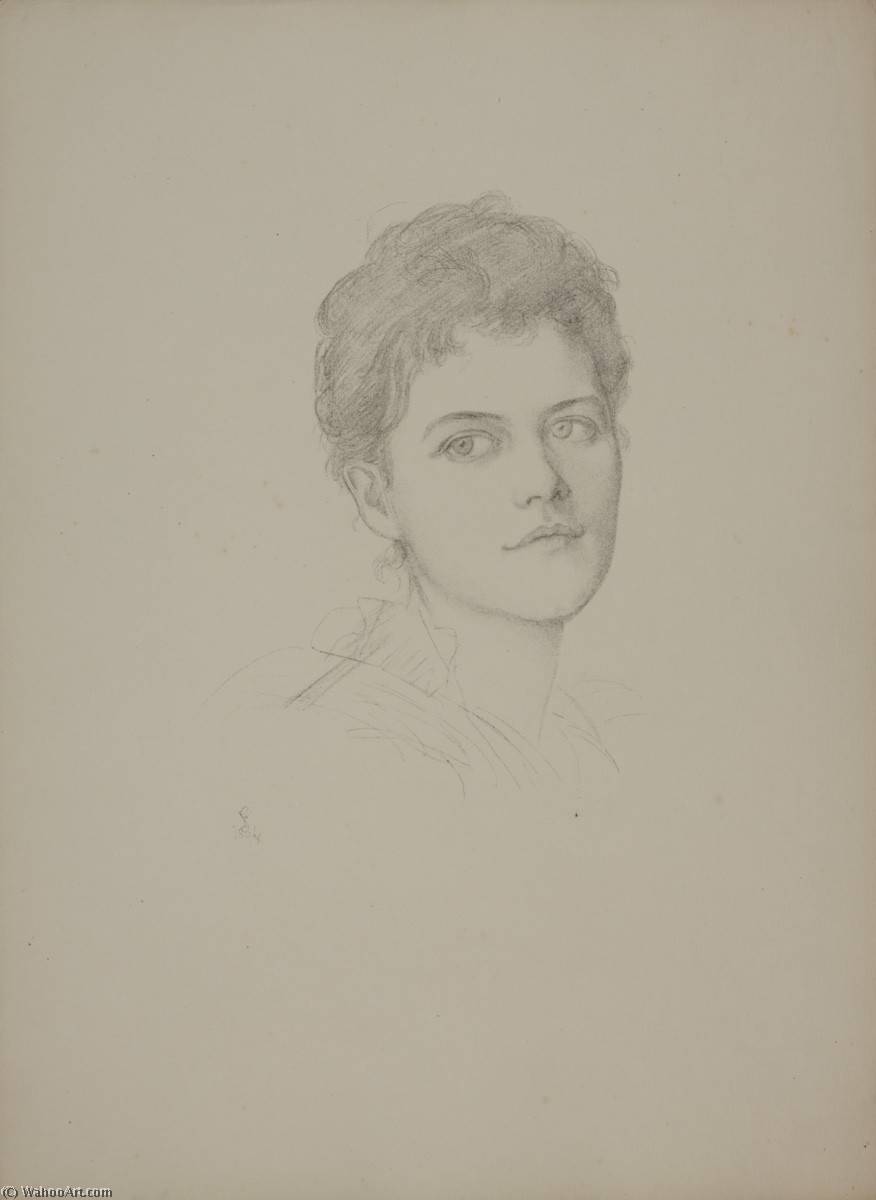 WikiOO.org – 美術百科全書 - 繪畫，作品 Violet Manners - 女士 罗德  1864–1951