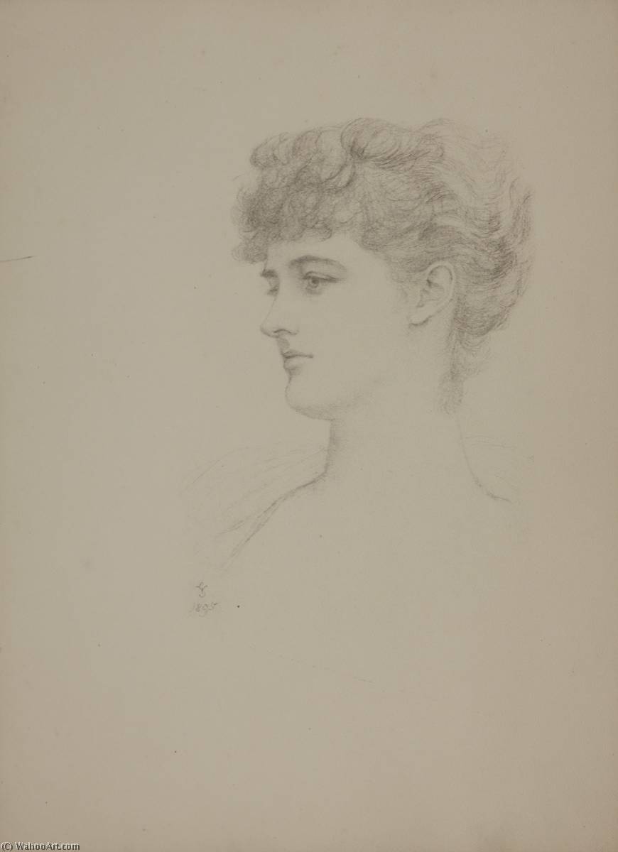 Wikioo.org - The Encyclopedia of Fine Arts - Painting, Artwork by Violet Manners - The Duchess of Leinster (1864–1895)