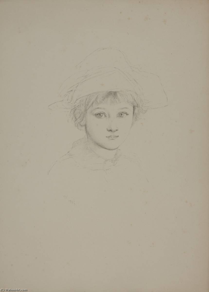 Wikioo.org - The Encyclopedia of Fine Arts - Painting, Artwork by Violet Manners - Miss Madeline Bourke, now Mrs Howard Whitbread (1878–1961)