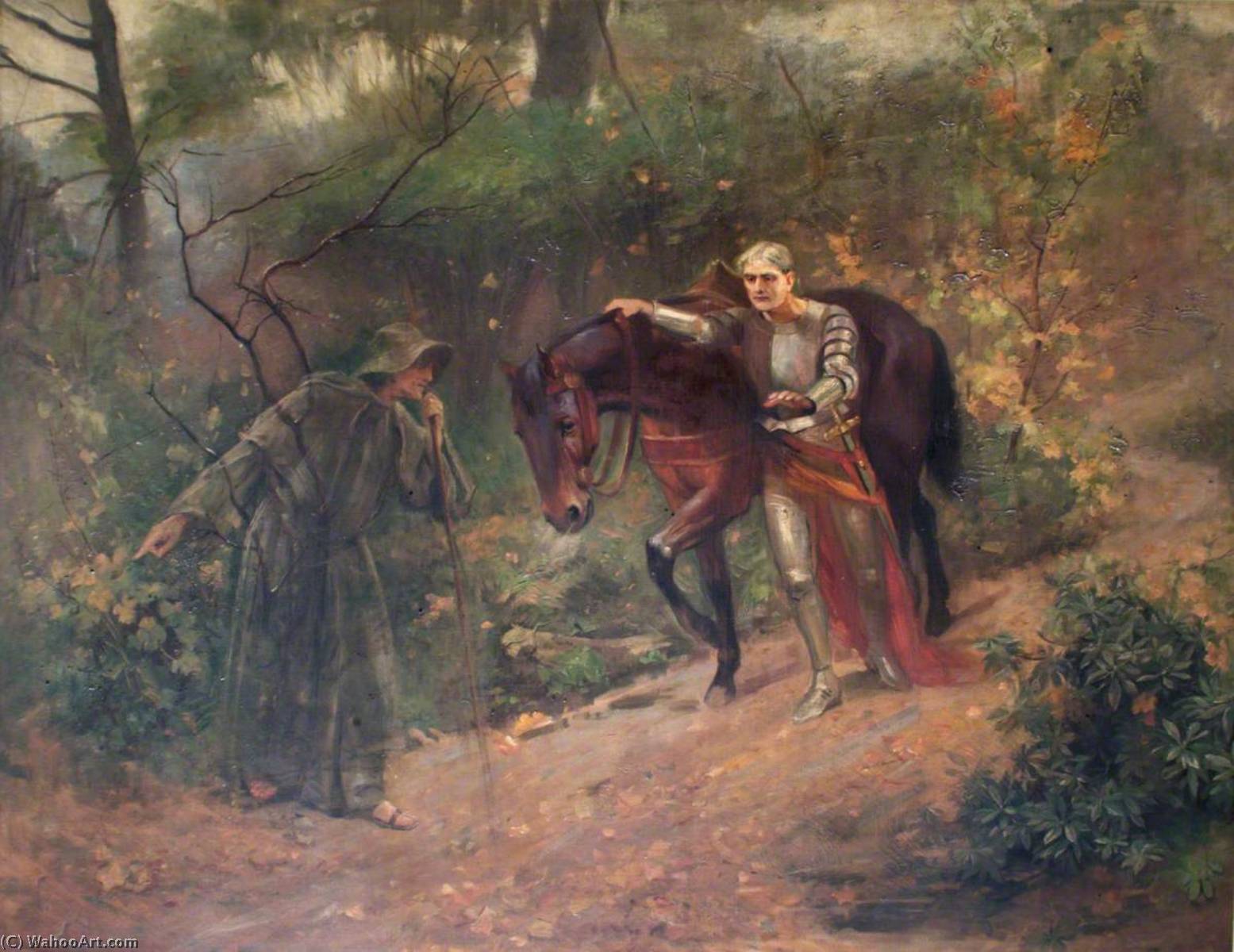 Wikioo.org - The Encyclopedia of Fine Arts - Painting, Artwork by Beatrice Offor - The Knight
