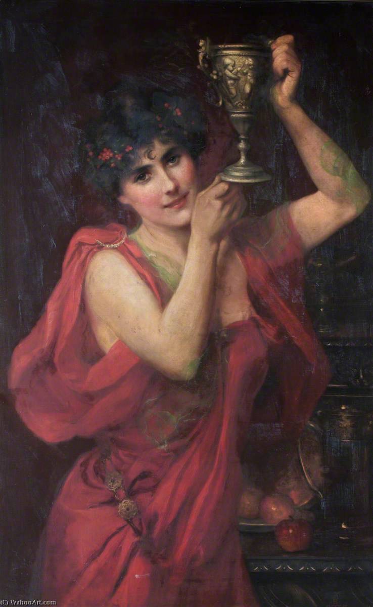 Wikioo.org – L'Enciclopedia delle Belle Arti - Pittura, Opere di Beatrice Offor - donna che trasportano Un  brocca