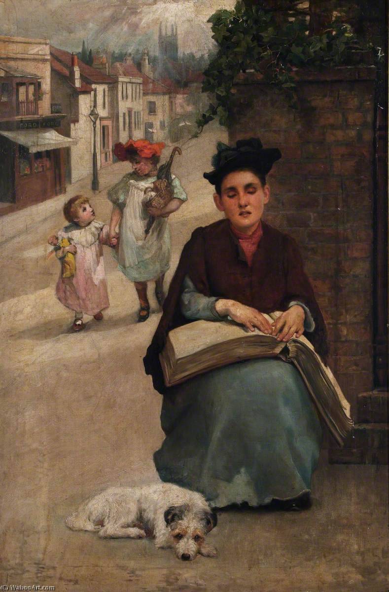 Wikioo.org - The Encyclopedia of Fine Arts - Painting, Artwork by Beatrice Offor - Blind Girl