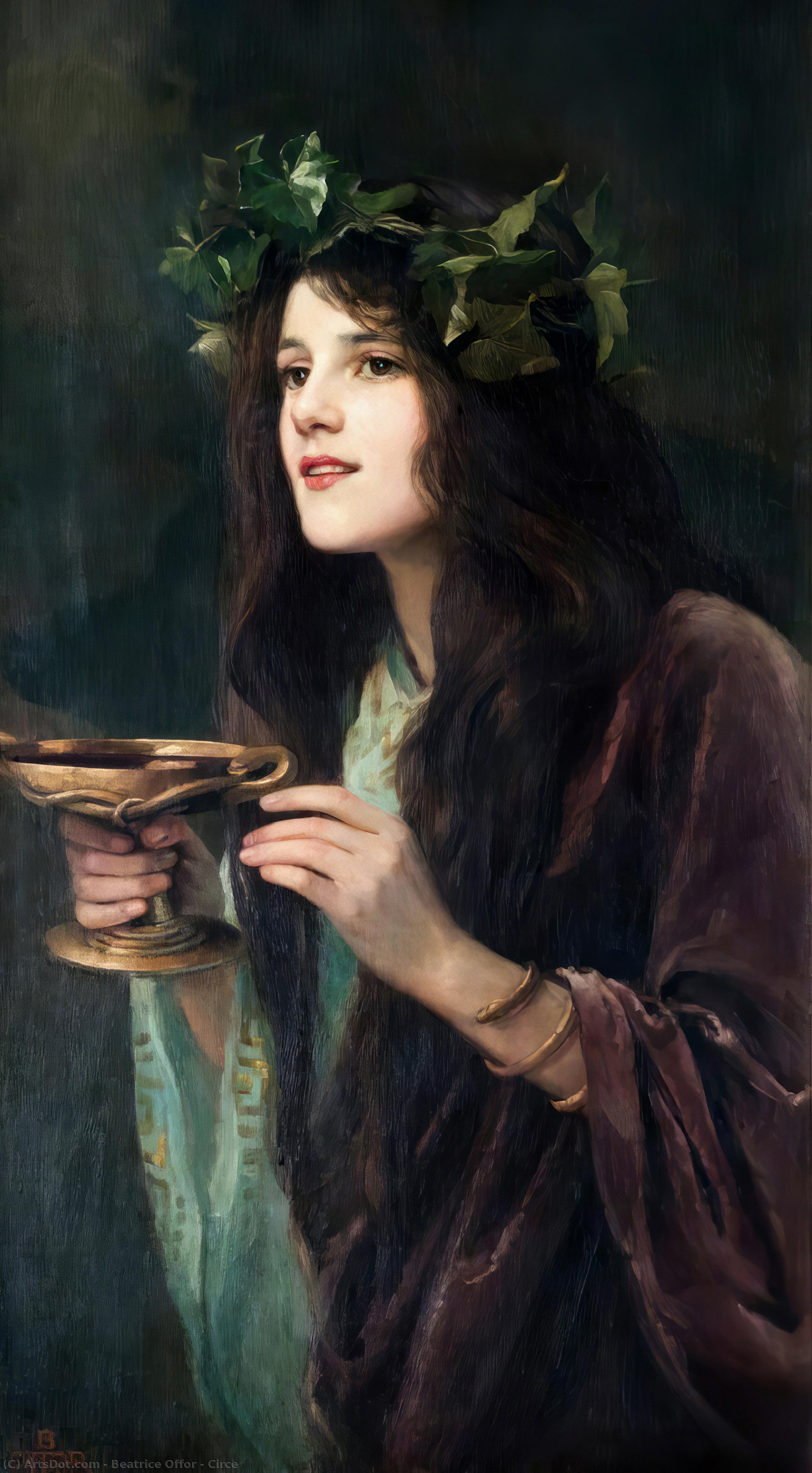 Wikioo.org - The Encyclopedia of Fine Arts - Painting, Artwork by Beatrice Offor - Circe