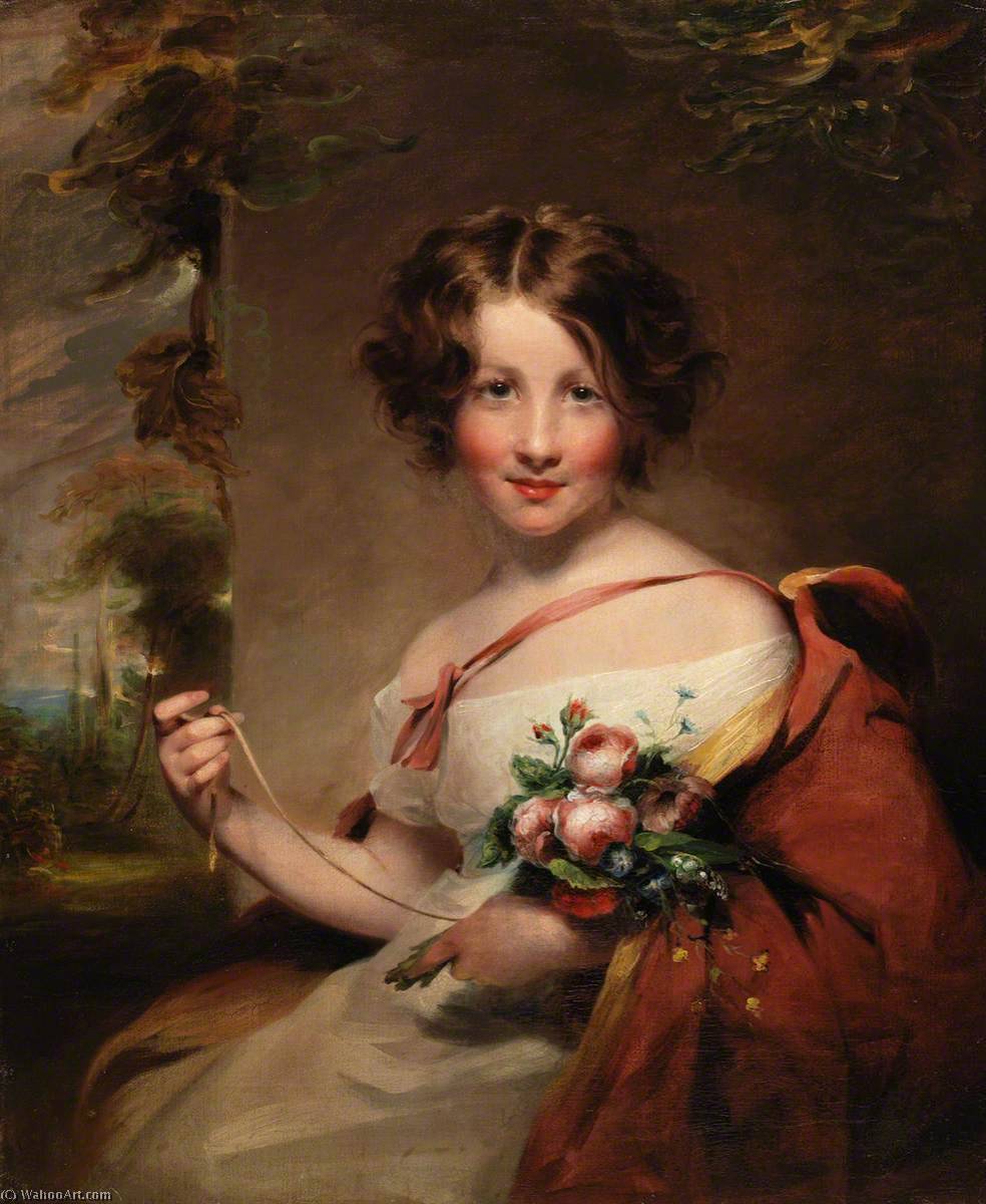 Wikioo.org - The Encyclopedia of Fine Arts - Painting, Artwork by Margaret Sarah Carpenter - Maria Stella Petronilla (1773–1843)