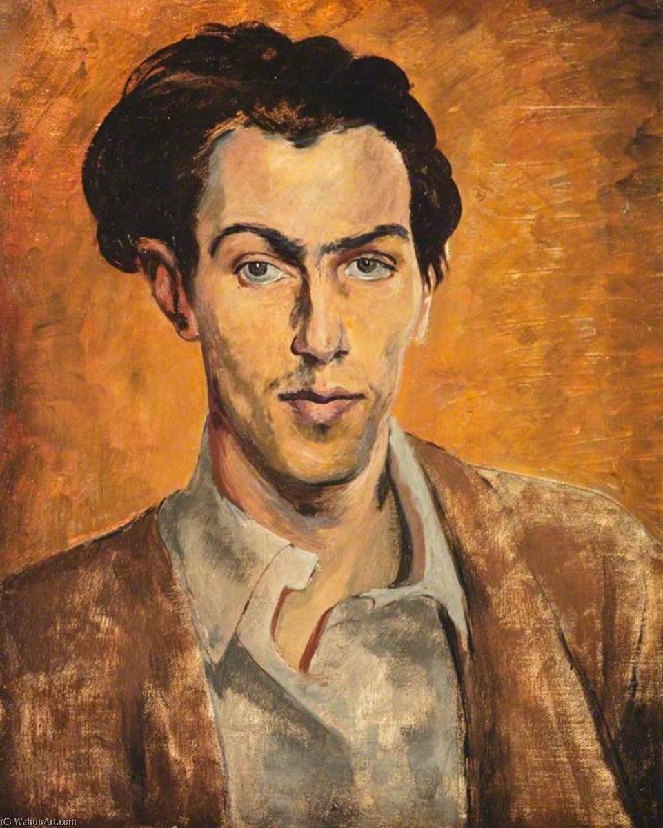 Wikioo.org - The Encyclopedia of Fine Arts - Painting, Artwork by Robert Colquhoun - Robert Colquhoun (1914–1962), Artist, Self Portrait