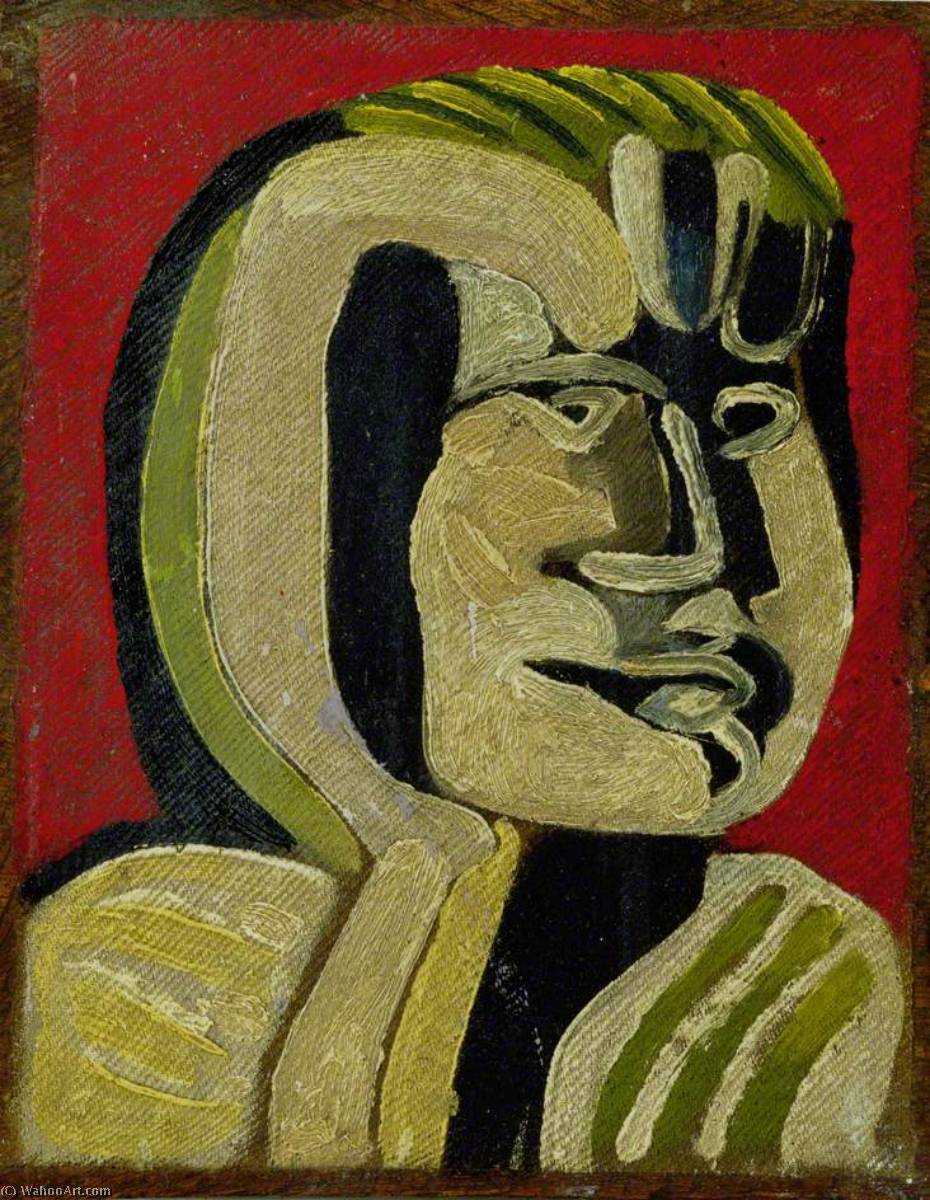 Wikioo.org - The Encyclopedia of Fine Arts - Painting, Artwork by Robert Colquhoun - Head Study