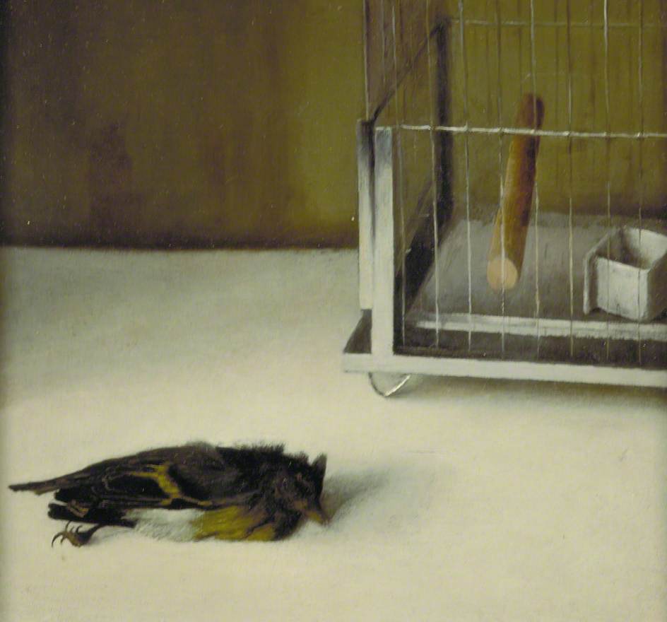 Wikioo.org - The Encyclopedia of Fine Arts - Painting, Artwork by Arthur Segal - Dead Bird