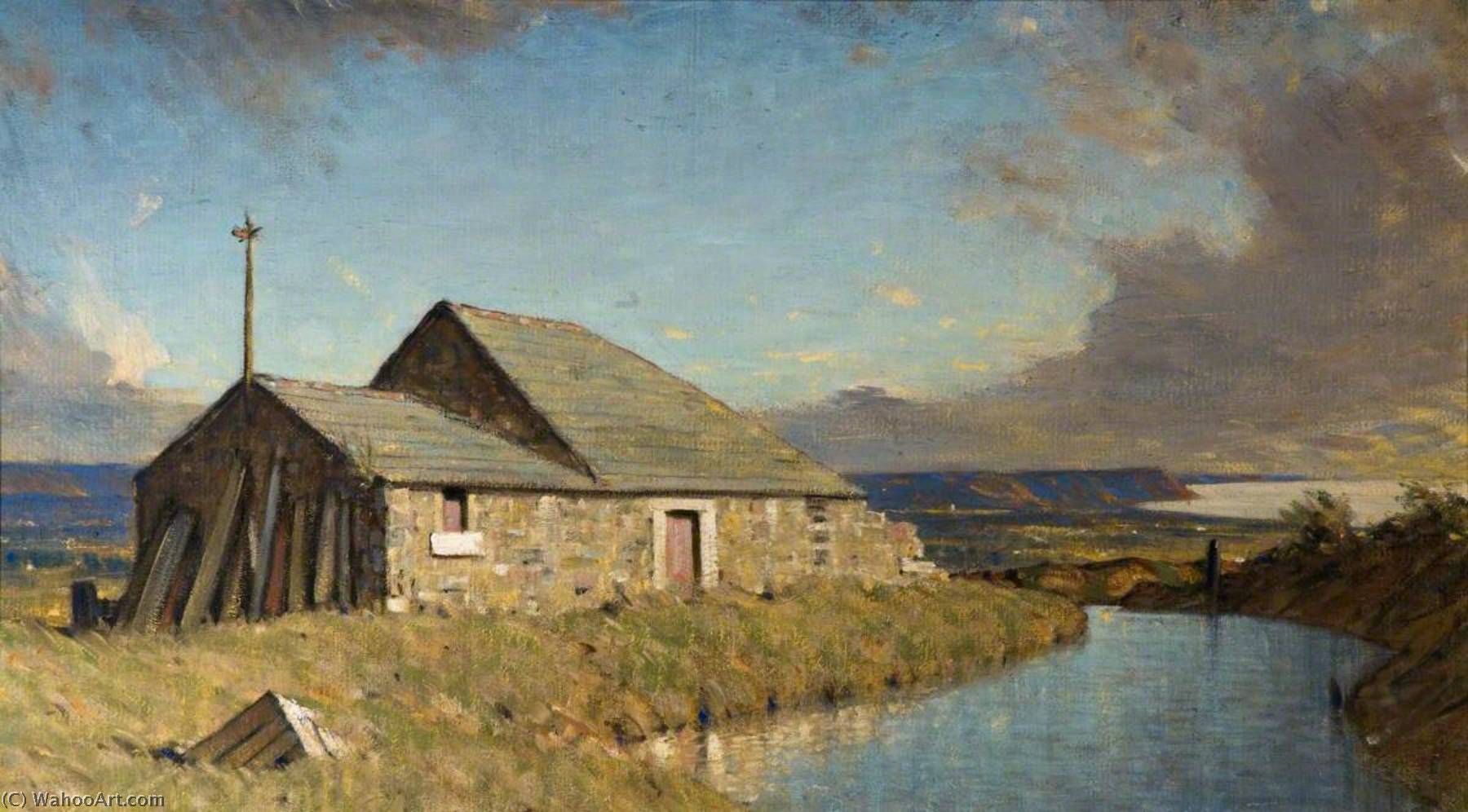 Wikioo.org - The Encyclopedia of Fine Arts - Painting, Artwork by Charles John Holmes - Bude Canal