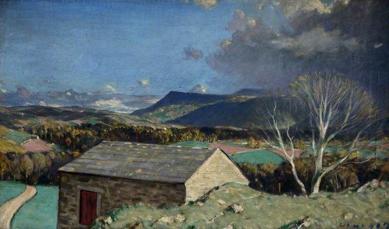 Wikioo.org - The Encyclopedia of Fine Arts - Painting, Artwork by Charles John Holmes - Grenfell Crag