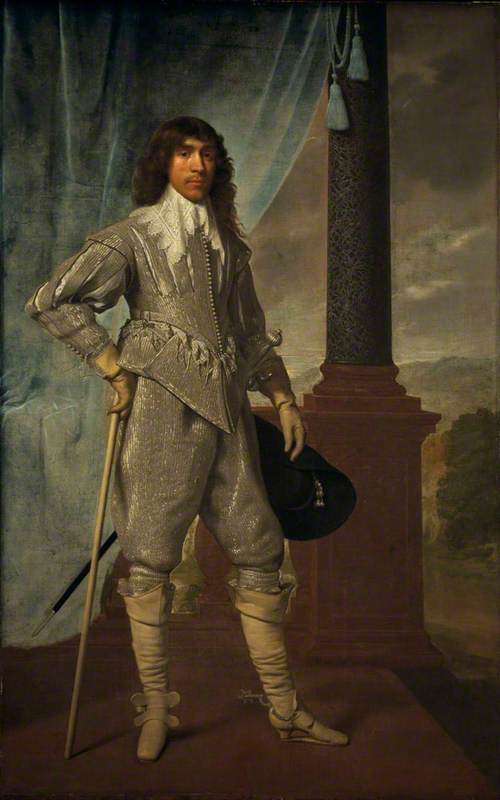 Wikioo.org - The Encyclopedia of Fine Arts - Painting, Artwork by Daniel I Mijtens - James Hamilton (1606–1649), 1st Duke of Hamilton, Royalist