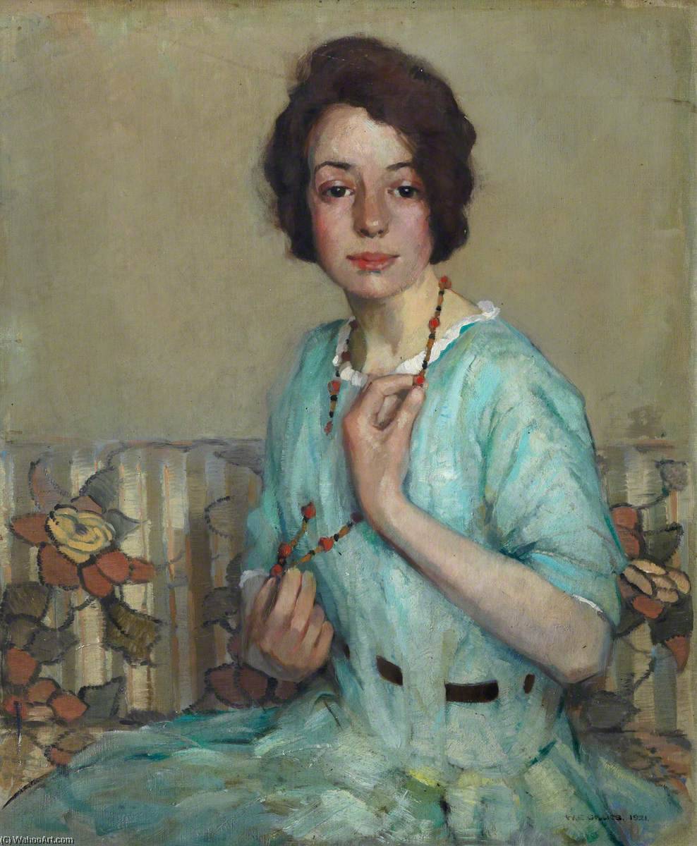 Wikioo.org - The Encyclopedia of Fine Arts - Painting, Artwork by William George Gillies - Emma