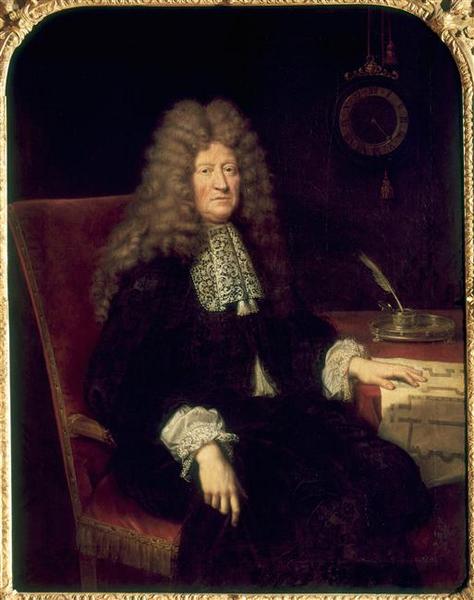 WikiOO.org - Enciklopedija dailės - Tapyba, meno kuriniai Pierre Mignard - Portrait d'Edouard Colbert, marquis de Villacerf (1628 1699), surintendant des Bâtiments du roi