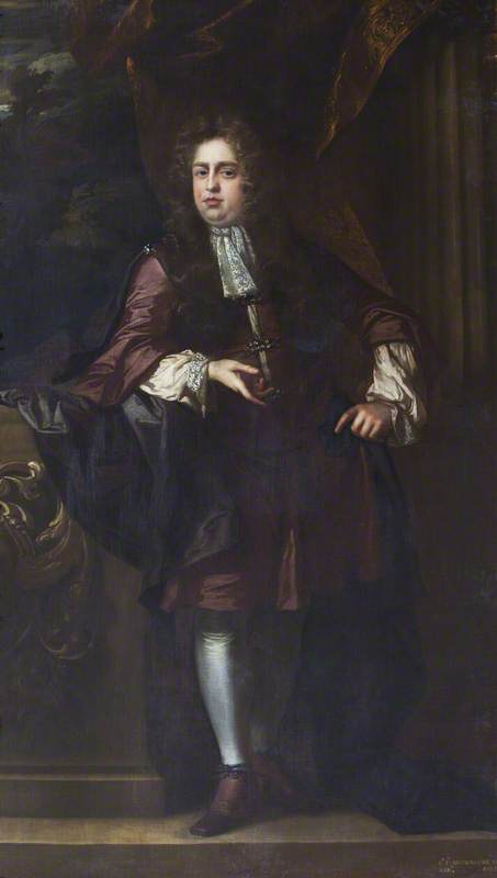WikiOO.org - אנציקלופדיה לאמנויות יפות - ציור, יצירות אמנות John Closterman - Sir John Brownlow (1659–1697), 3rd Bt, 'Young Sir John'