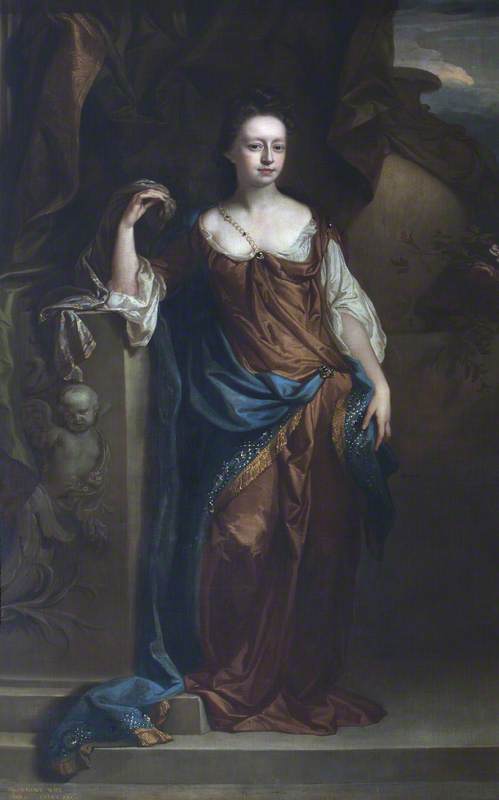 Wikioo.org - The Encyclopedia of Fine Arts - Painting, Artwork by John Closterman - Alice Sherard (1659–1721), Lady Brownlow