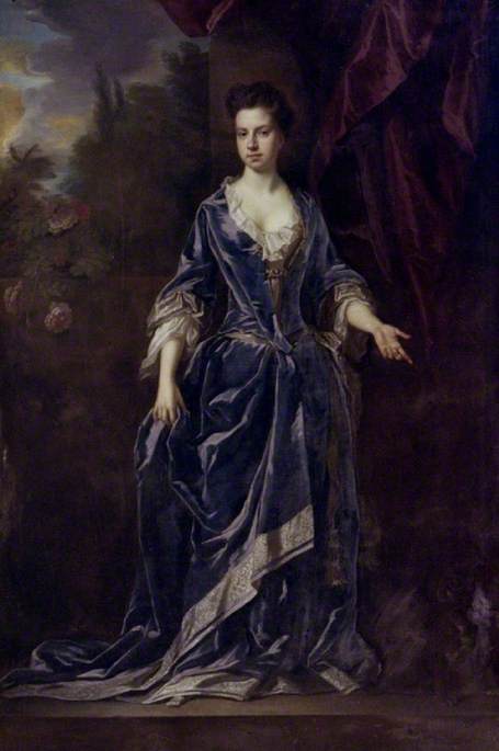 Wikioo.org - The Encyclopedia of Fine Arts - Painting, Artwork by John Closterman - Lady Amabel Grey (b.1673), Sister of Henry Grey, Duke of Kent