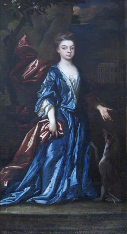 WikiOO.org - Encyclopedia of Fine Arts - Maleri, Artwork John Closterman - Eleanor Brownlow (1691–1730), Later Viscountess Tyrconnel, as a Young Girl