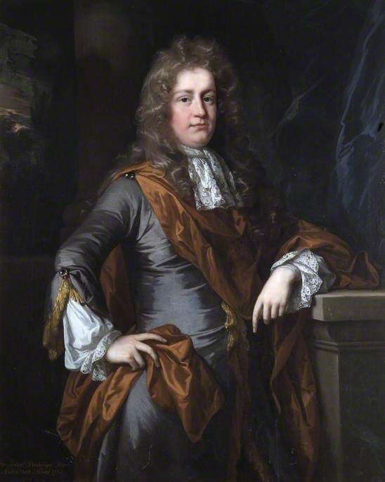 Wikioo.org - สารานุกรมวิจิตรศิลป์ - จิตรกรรม John Closterman - Sir Robert Dashwood (1666–1734), Bt