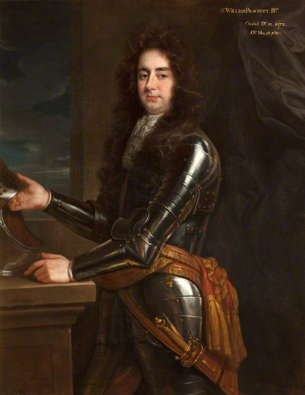 WikiOO.org - Encyclopedia of Fine Arts - Maalaus, taideteos John Closterman - Probably Sir Edward Blackett (1651 1652–1718), 2nd Bt