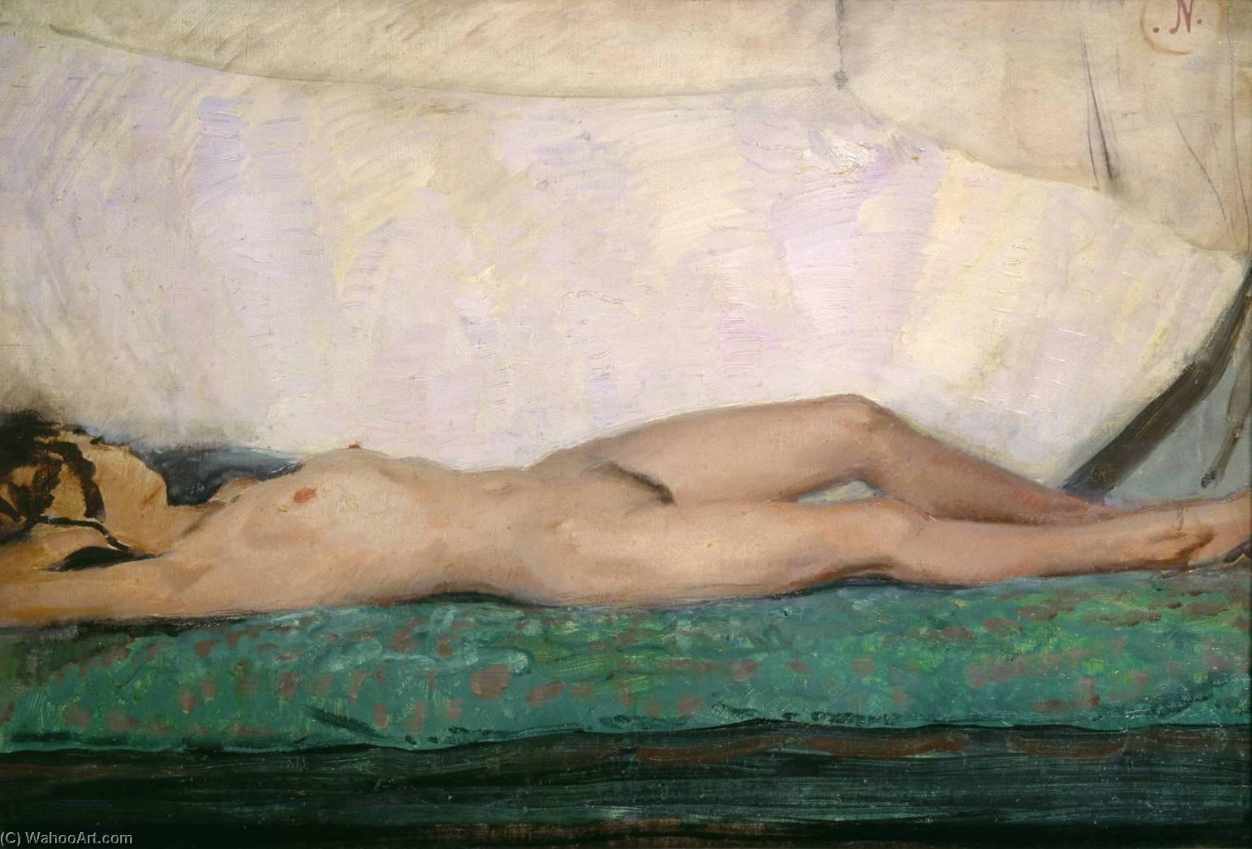 WikiOO.org - Encyclopedia of Fine Arts - Lukisan, Artwork William Newzam Prior Nicholson - Nude
