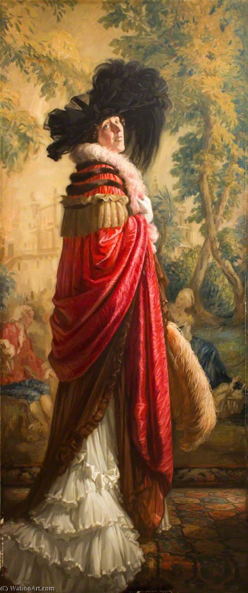 WikiOO.org - Encyclopedia of Fine Arts - Maleri, Artwork Nestor Cambier - Lady Barber (1869–1933)