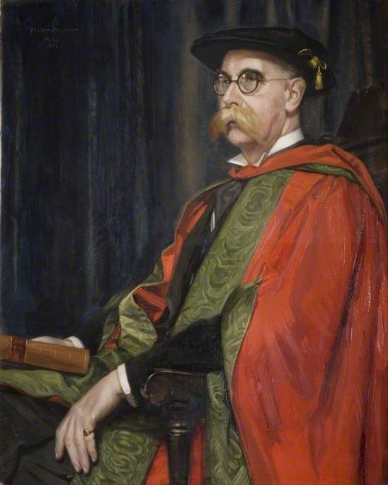 WikiOO.org - Encyclopedia of Fine Arts - Maľba, Artwork Nestor Cambier - Sir William Holdsworth (1871–1944), Professor of Law