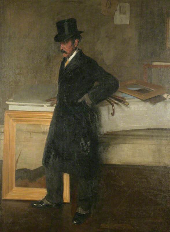 Wikioo.org - The Encyclopedia of Fine Arts - Painting, Artwork by William Newzam Prior Nicholson - Walter Greaves (1846–1930)