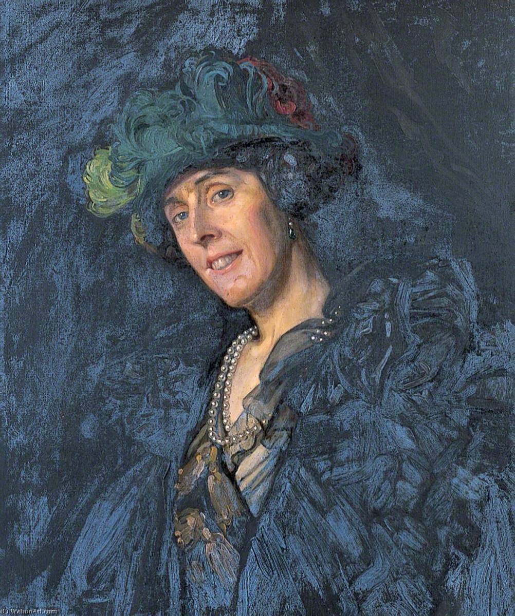 Wikioo.org - The Encyclopedia of Fine Arts - Painting, Artwork by Nestor Cambier - Lady Barber (1869–1933)