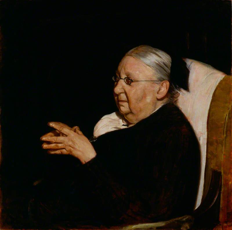 Wikioo.org - The Encyclopedia of Fine Arts - Painting, Artwork by William Newzam Prior Nicholson - Gertrude Jekyll
