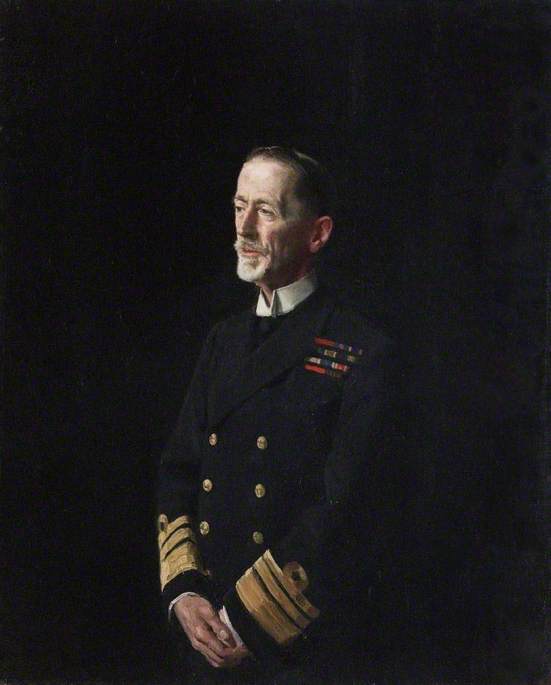 Wikioo.org - The Encyclopedia of Fine Arts - Painting, Artwork by William Newzam Prior Nicholson - Vice Admiral Sir William C. Pakenham (1861–1933), KCB, KCMG, KCVO