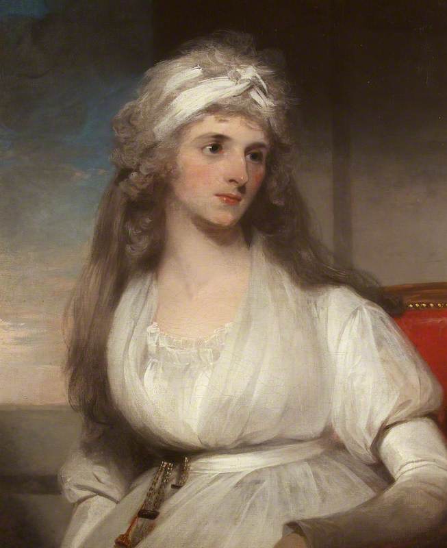 Wikioo.org - The Encyclopedia of Fine Arts - Painting, Artwork by Thomas Lawrence - Lady Anna Powell (1773–1809)