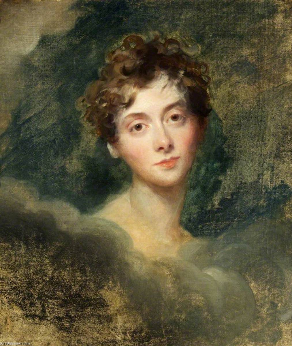 Wikioo.org - The Encyclopedia of Fine Arts - Painting, Artwork by Thomas Lawrence - Lady Caroline Lamb (d.1828)
