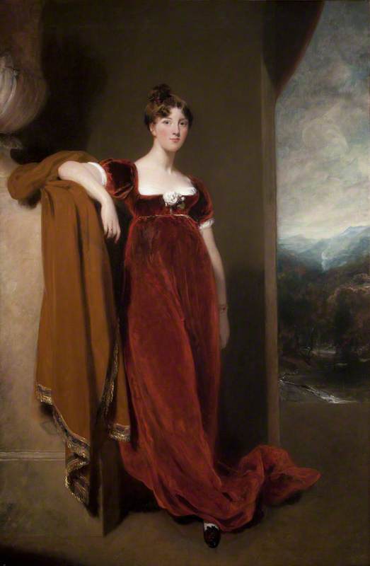 Wikioo.org - The Encyclopedia of Fine Arts - Painting, Artwork by Thomas Lawrence - Harriet Anne (1799–1860), Countess of Belfast