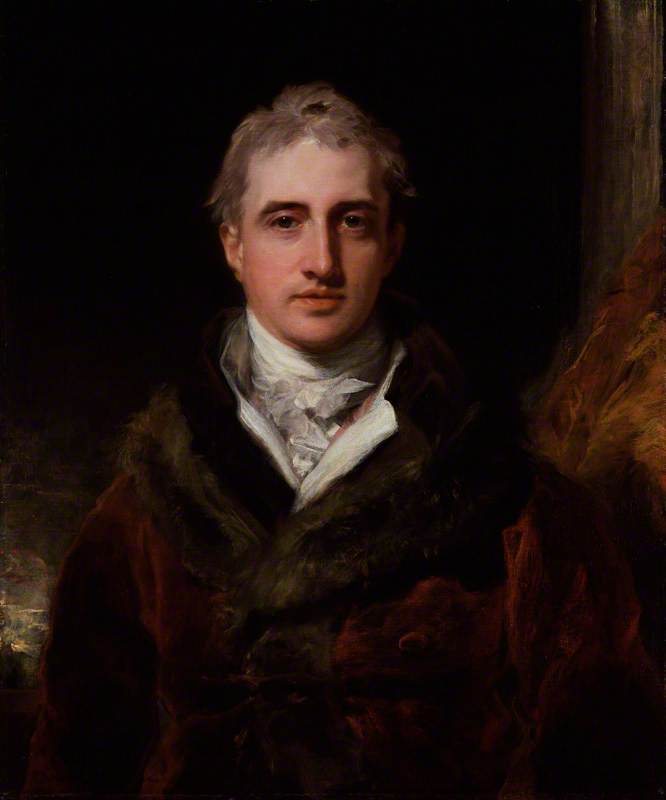 Wikioo.org - The Encyclopedia of Fine Arts - Painting, Artwork by Thomas Lawrence - Robert Stewart, 2nd Marquess of Londonderry (Lord Castlereagh)
