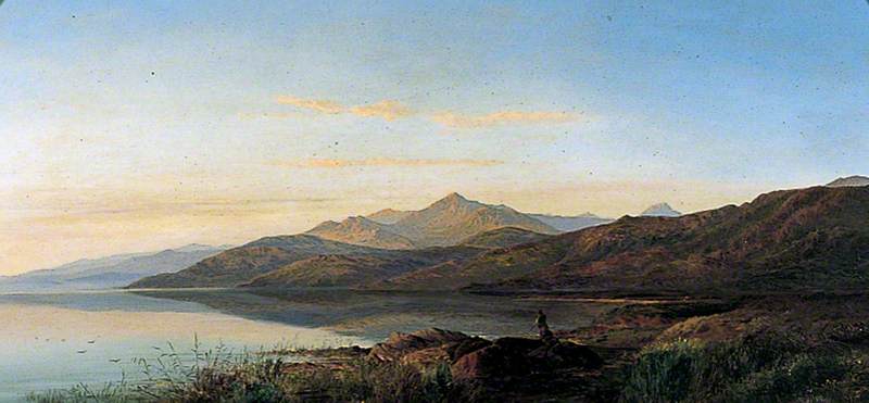 Wikioo.org - The Encyclopedia of Fine Arts - Painting, Artwork by Charles Robert Leslie - Morning, Ullswater, Lake District