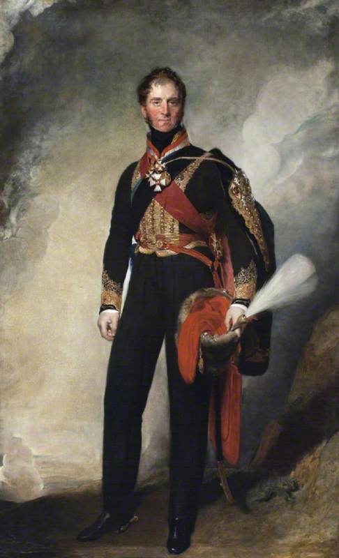 Wikioo.org - The Encyclopedia of Fine Arts - Painting, Artwork by Thomas Lawrence - Field Marshal Sir Henry William Paget (1768–1854), 2nd Earl of Uxbridge and 1st Marquess of Anglesey, KG, GCB