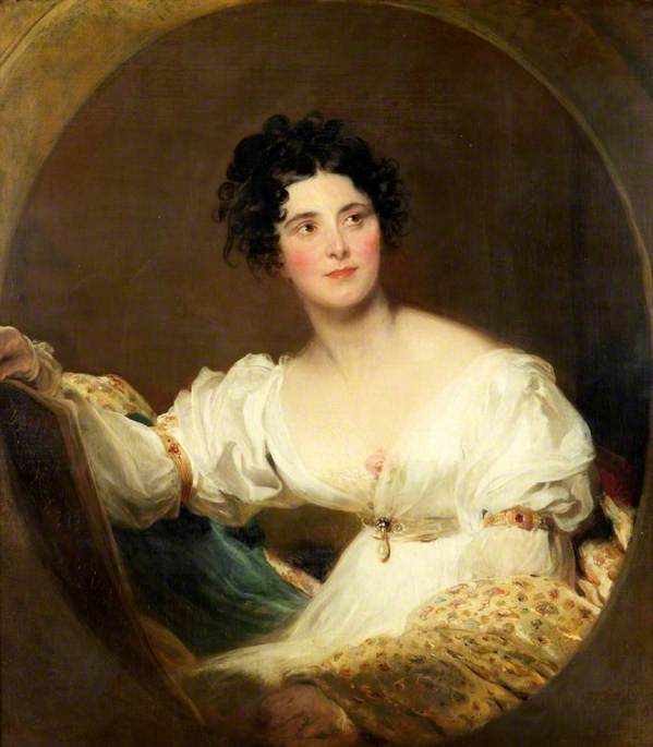 Wikioo.org – La Enciclopedia de las Bellas Artes - Pintura, Obras de arte de Thomas Lawrence - Señorita Littleton ( 1789–1846 )