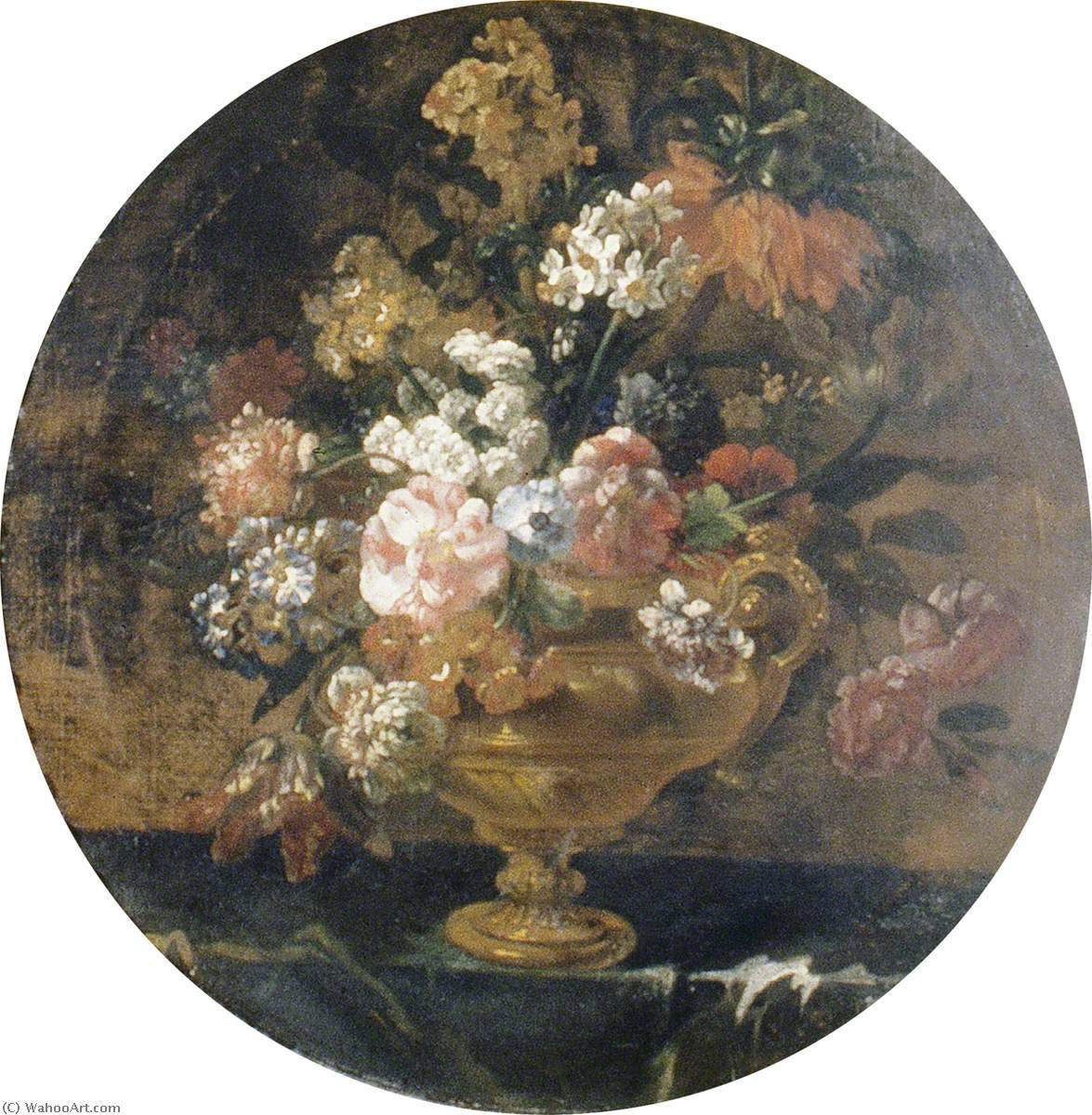 Wikioo.org - The Encyclopedia of Fine Arts - Painting, Artwork by Jean Baptiste Monnoyer - Flower Study