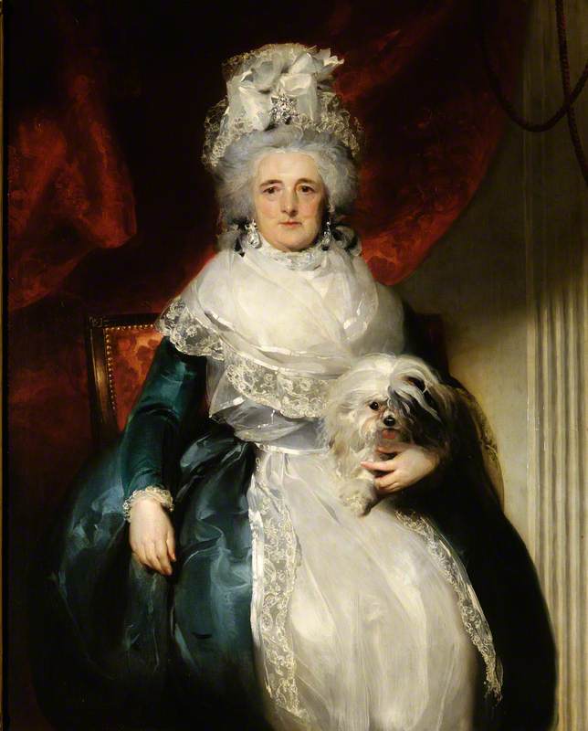 Wikioo.org - The Encyclopedia of Fine Arts - Painting, Artwork by Thomas Lawrence - Countess of Oxford, Wife of the 4th Earl of Oxford (1728–1804)