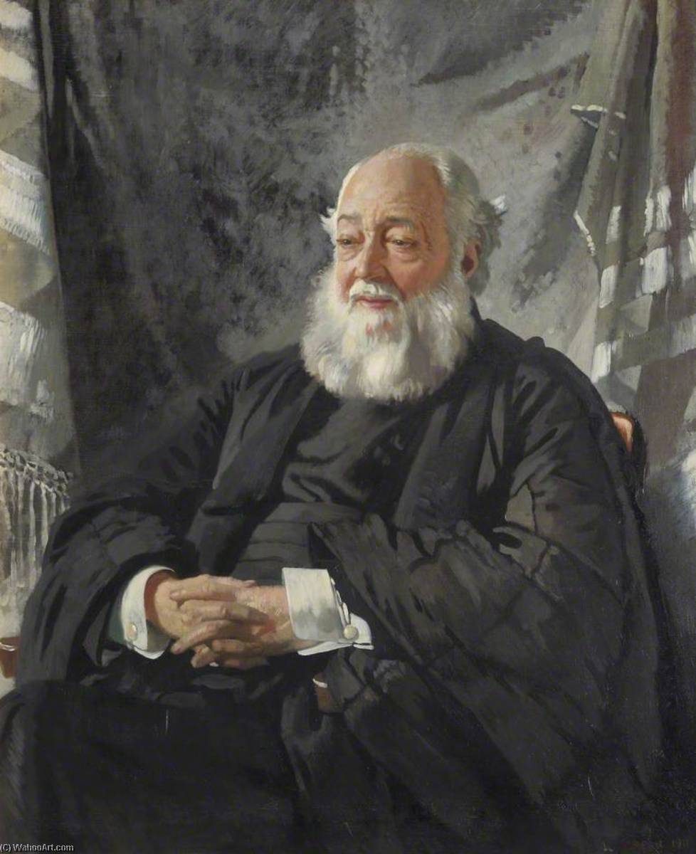 Wikioo.org - The Encyclopedia of Fine Arts - Painting, Artwork by William Newenham Montague Orpen - Henry Montagu Butler (1833–1918), Master (1886–1918), Classical Scholar